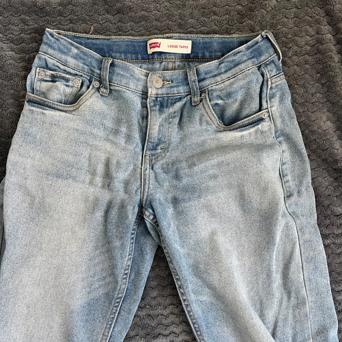 Levi's Loose Tape ljusblå jeans - 2