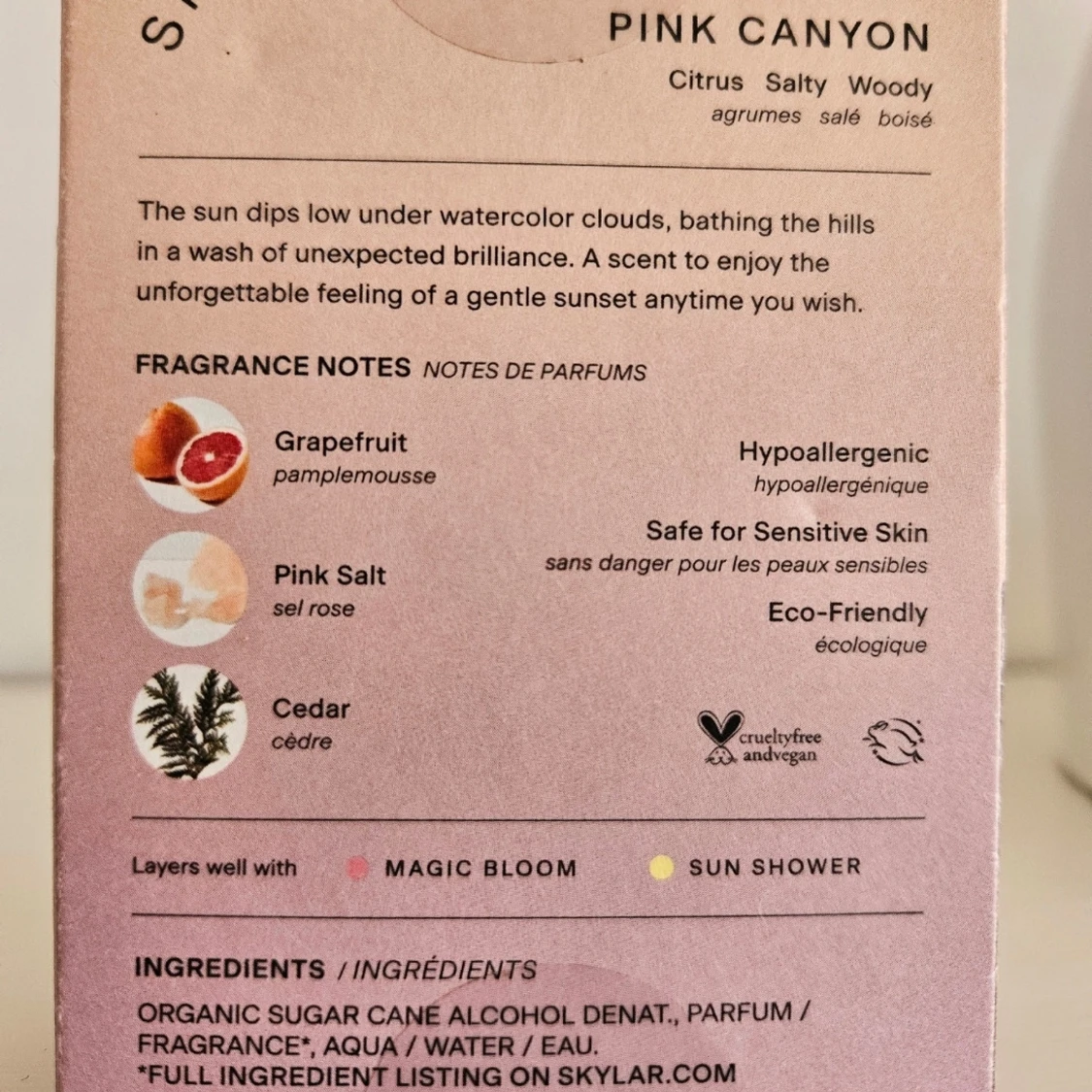 Skylar Pink Canyon EdP 50ml (hypoallergen) - 1