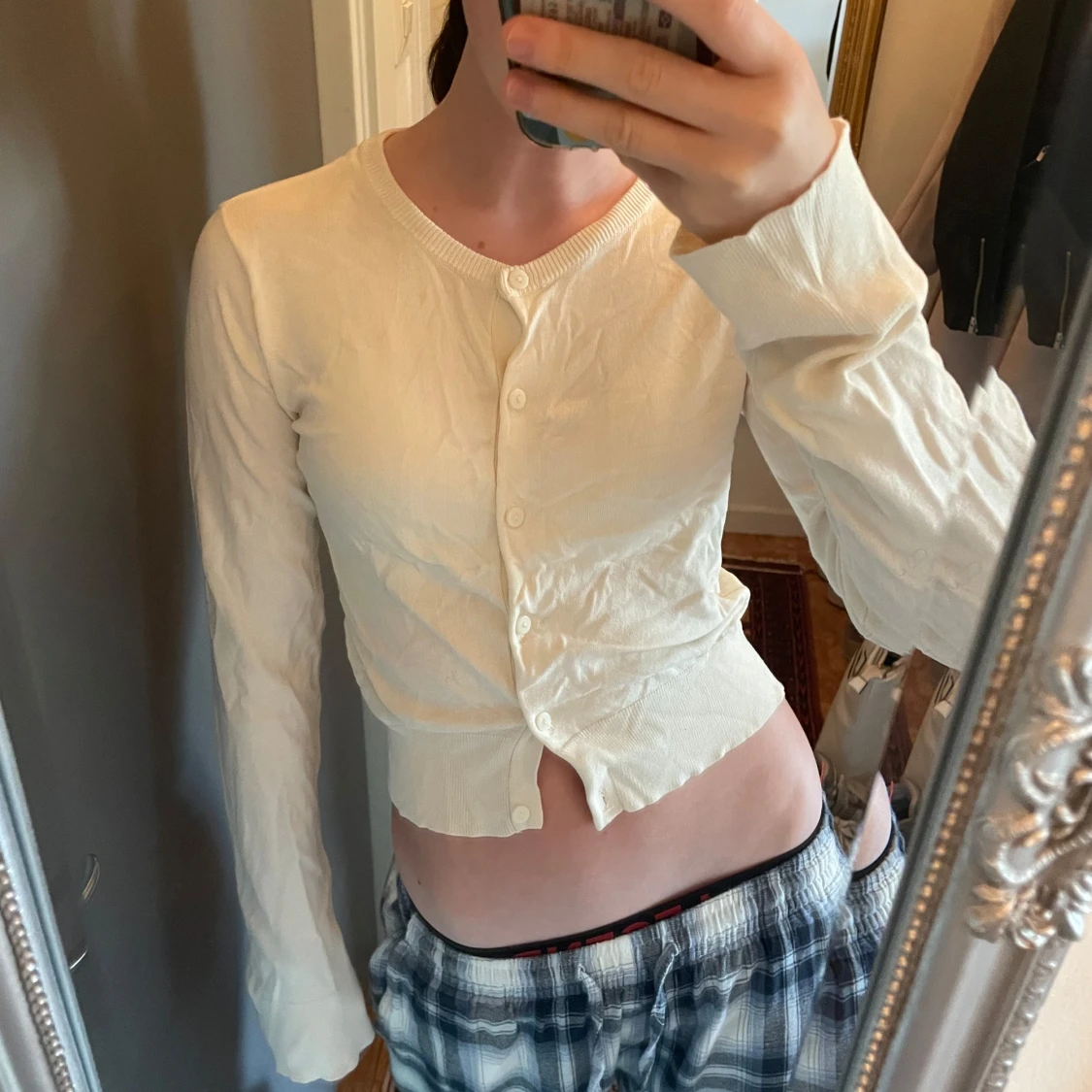 Beige kofta från H&M Divided XS