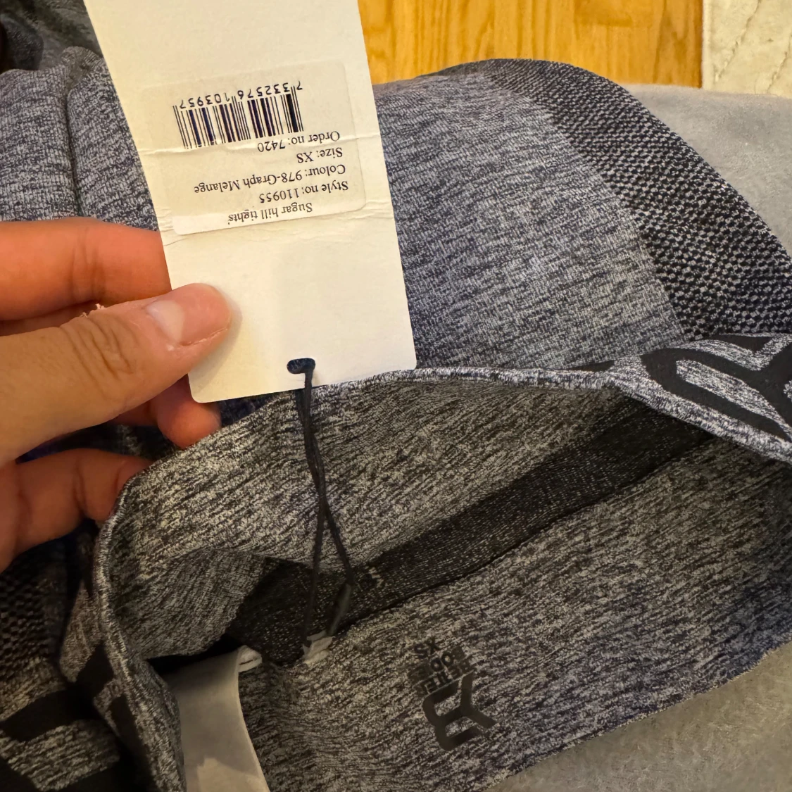 Grå melerade tights från Better Bodies - 2