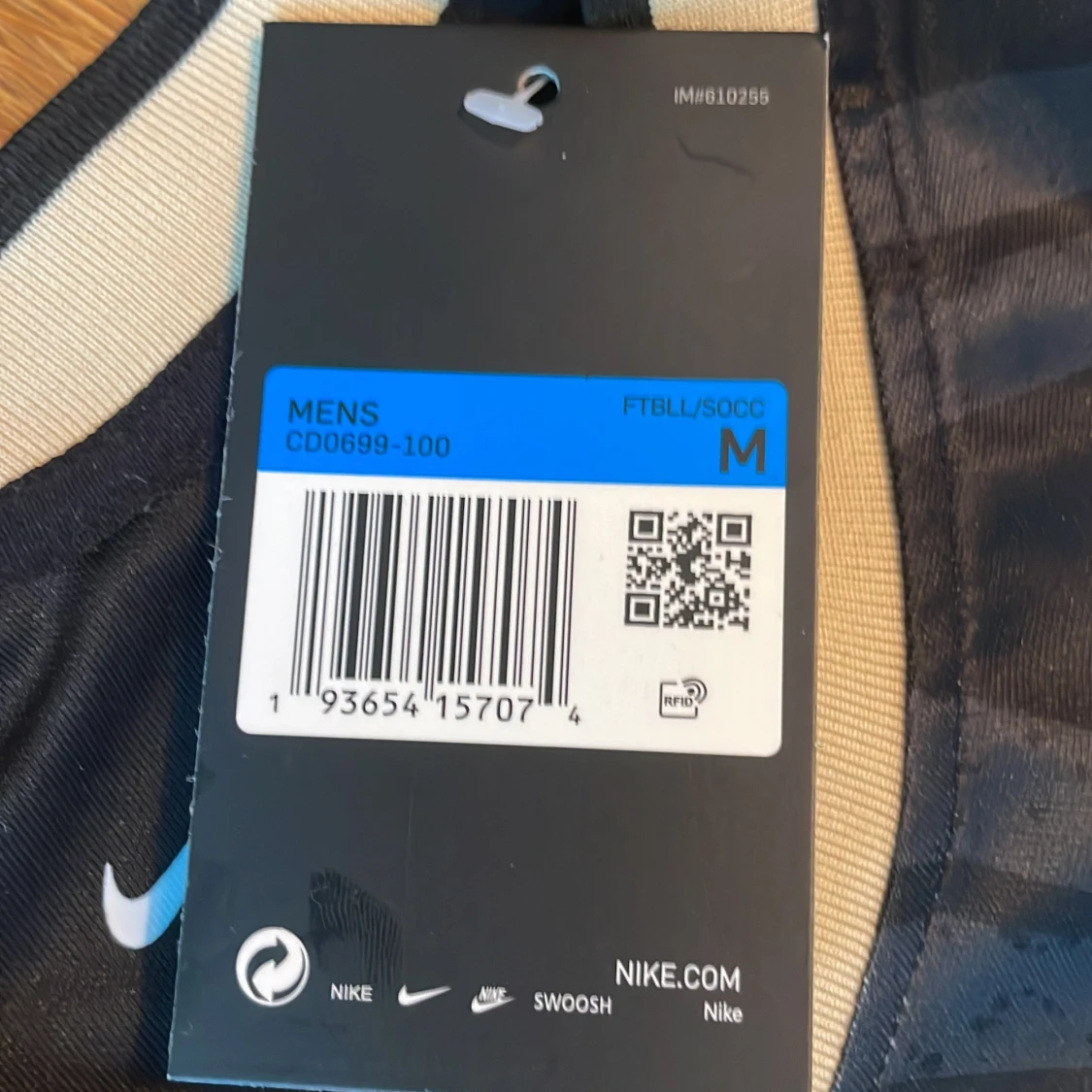 Nike Brasil x Stüssy svart fotbollströja M - 2