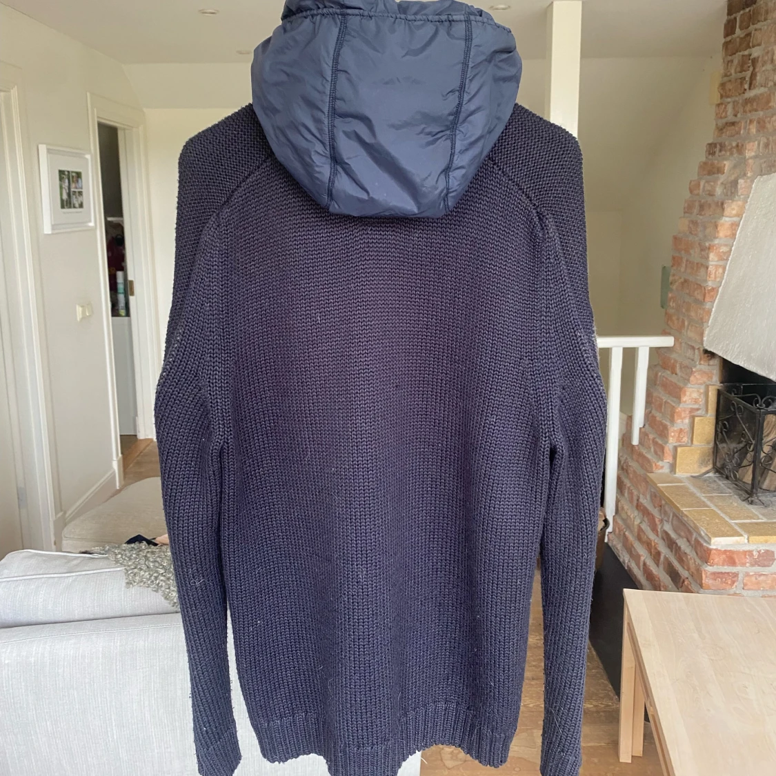 Stickad cardigan jacka - 2