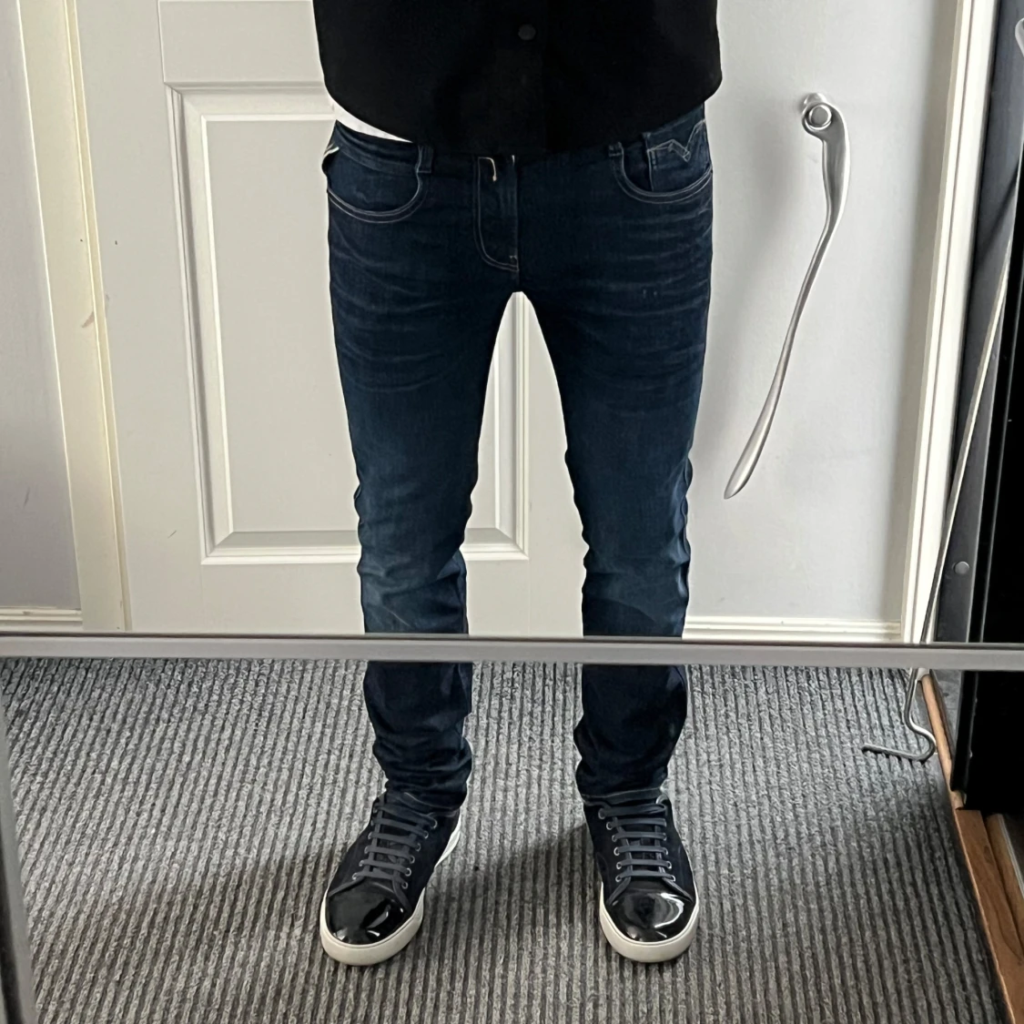 Mörkblå jeans från Replay - 3