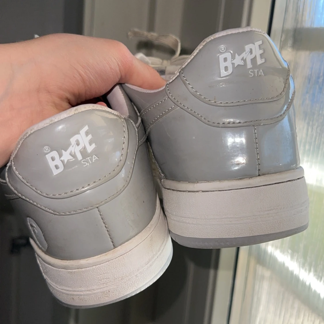 Grå BAPE STA sneakers - 3