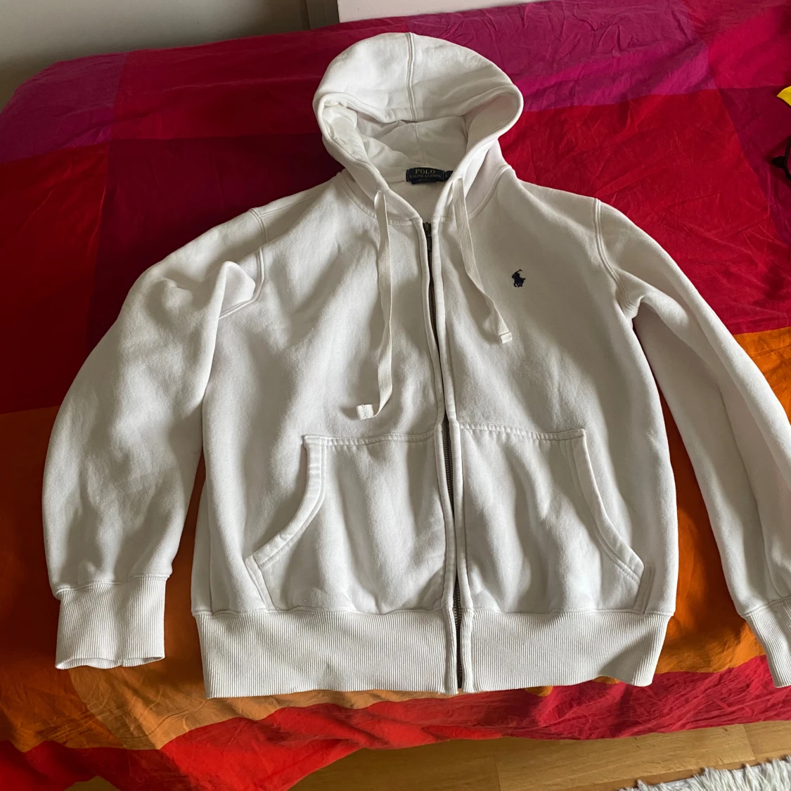 Vit hoodie från Ralph Lauren - 3