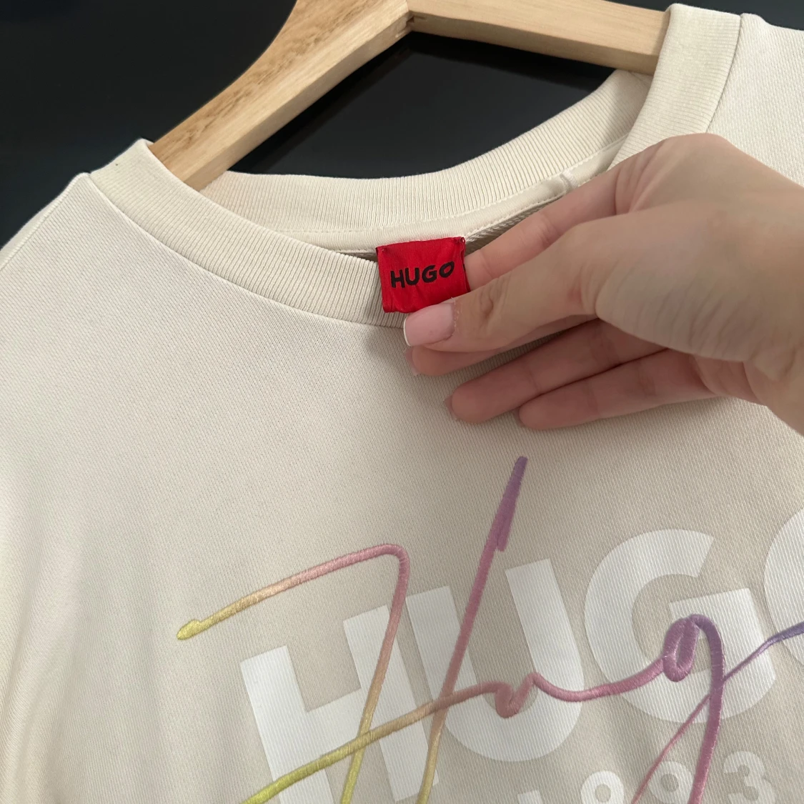 Beige mjukisbyxor från Hugo - 4