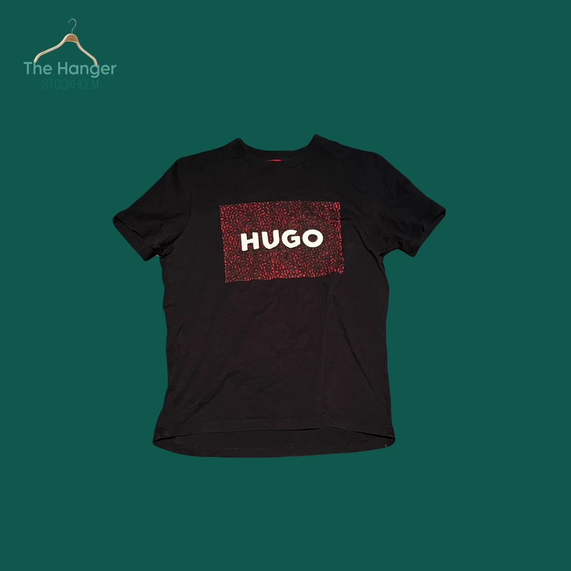 Svart HUGO T-Shirt