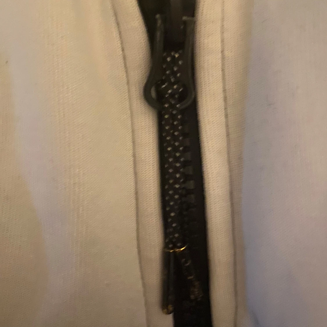 Vit och ljusgrå hoodie från Nike - 3