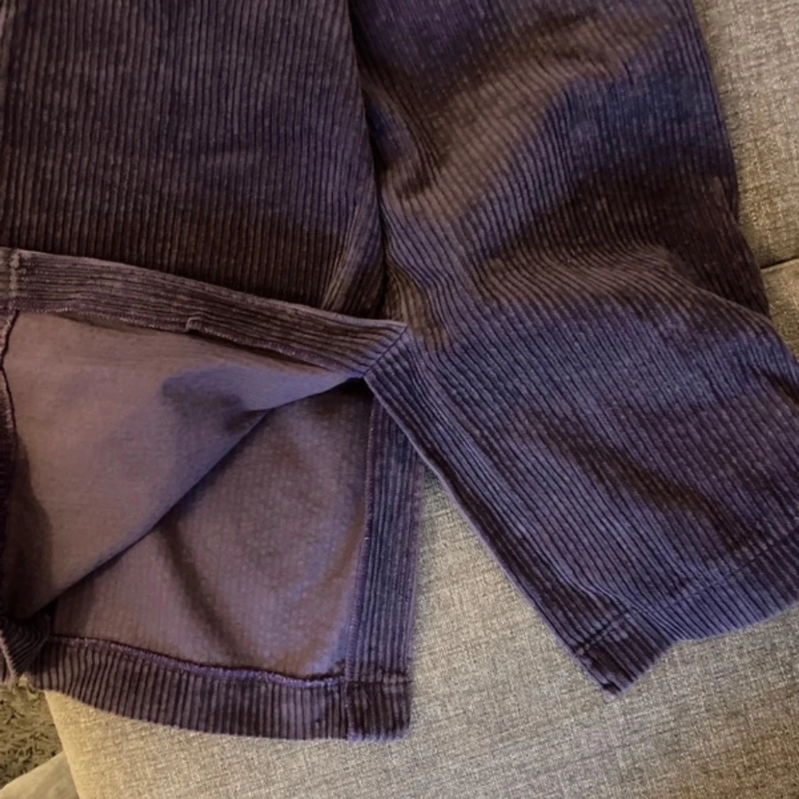 Lila manchesterkjol - 2