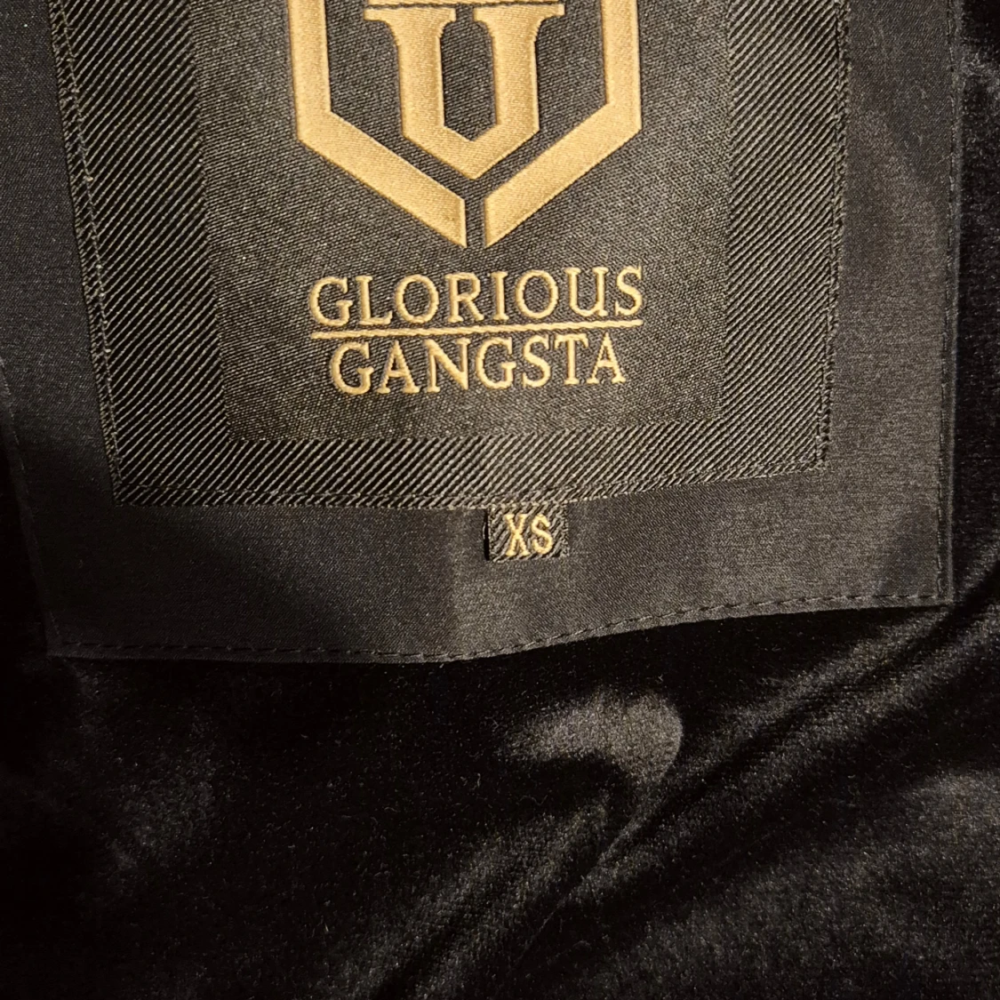 Svart vinterjacka från Glorious Gangsta XS - 2