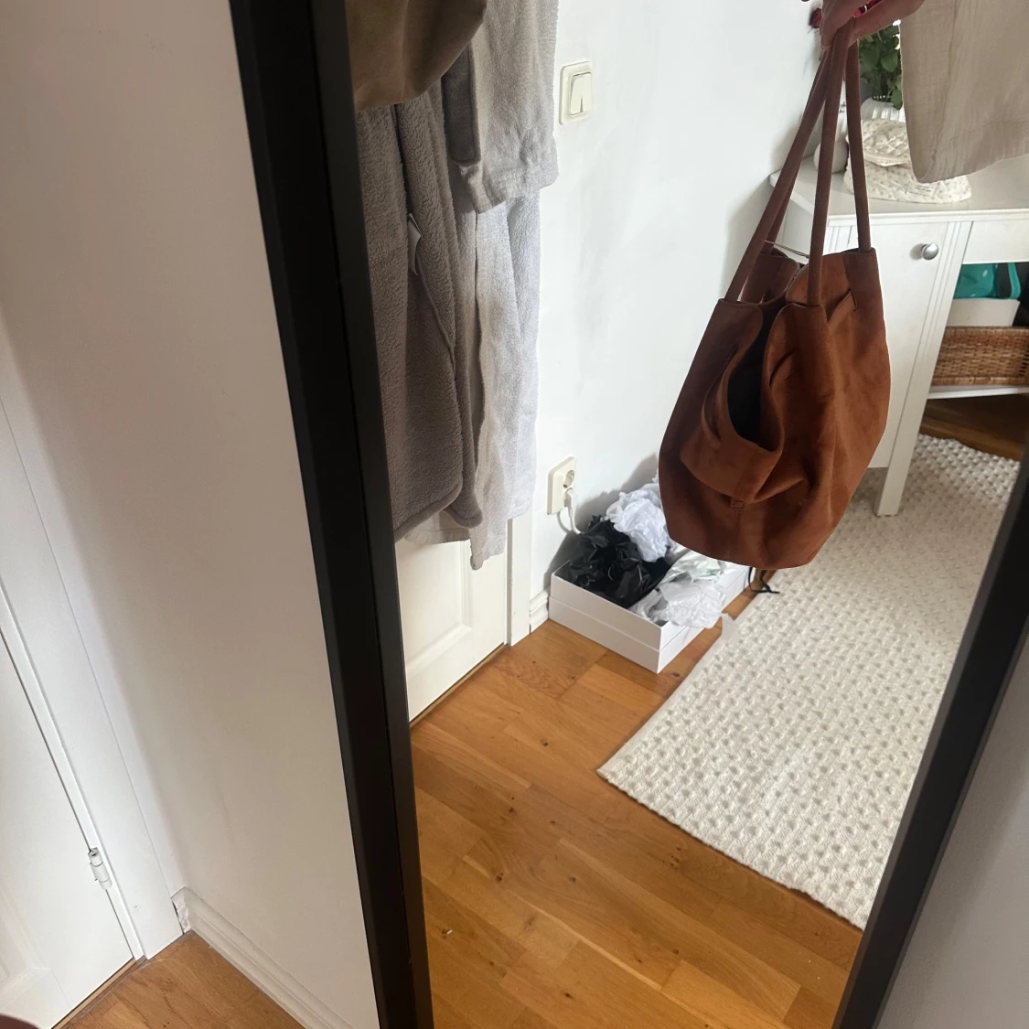 Brun handväska  - 3