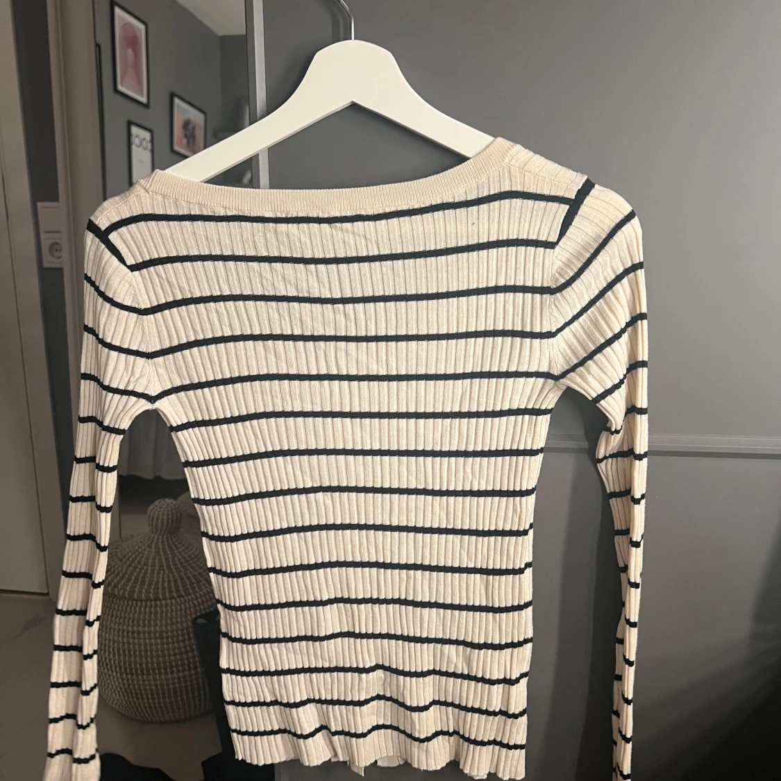 Randig ribbad kofta från Zara - 1