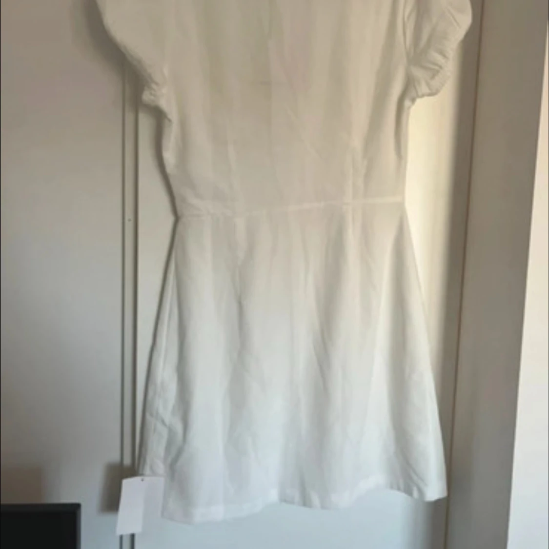 Vit kortklänning - 1