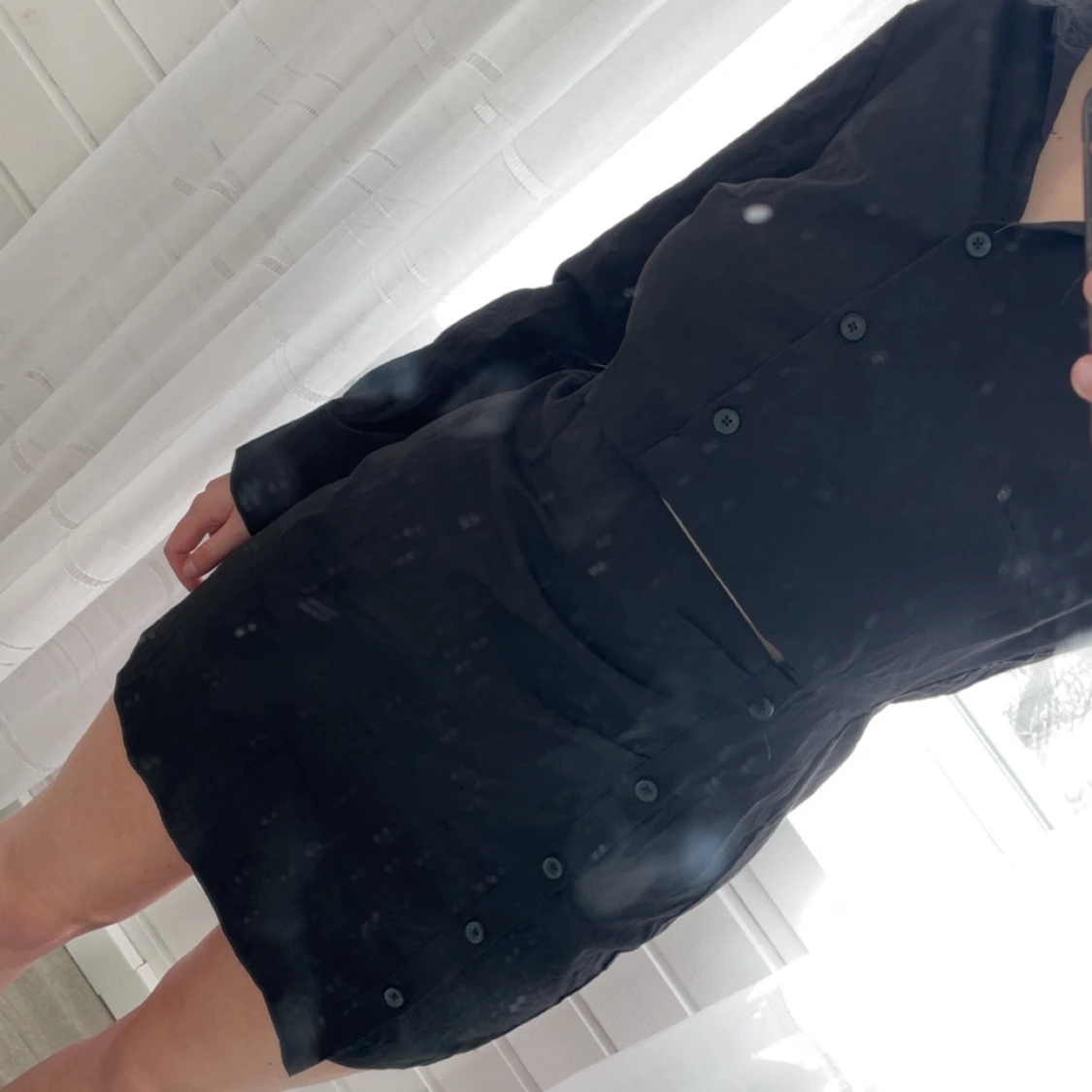 Svart skjortklänning från MNG - 1