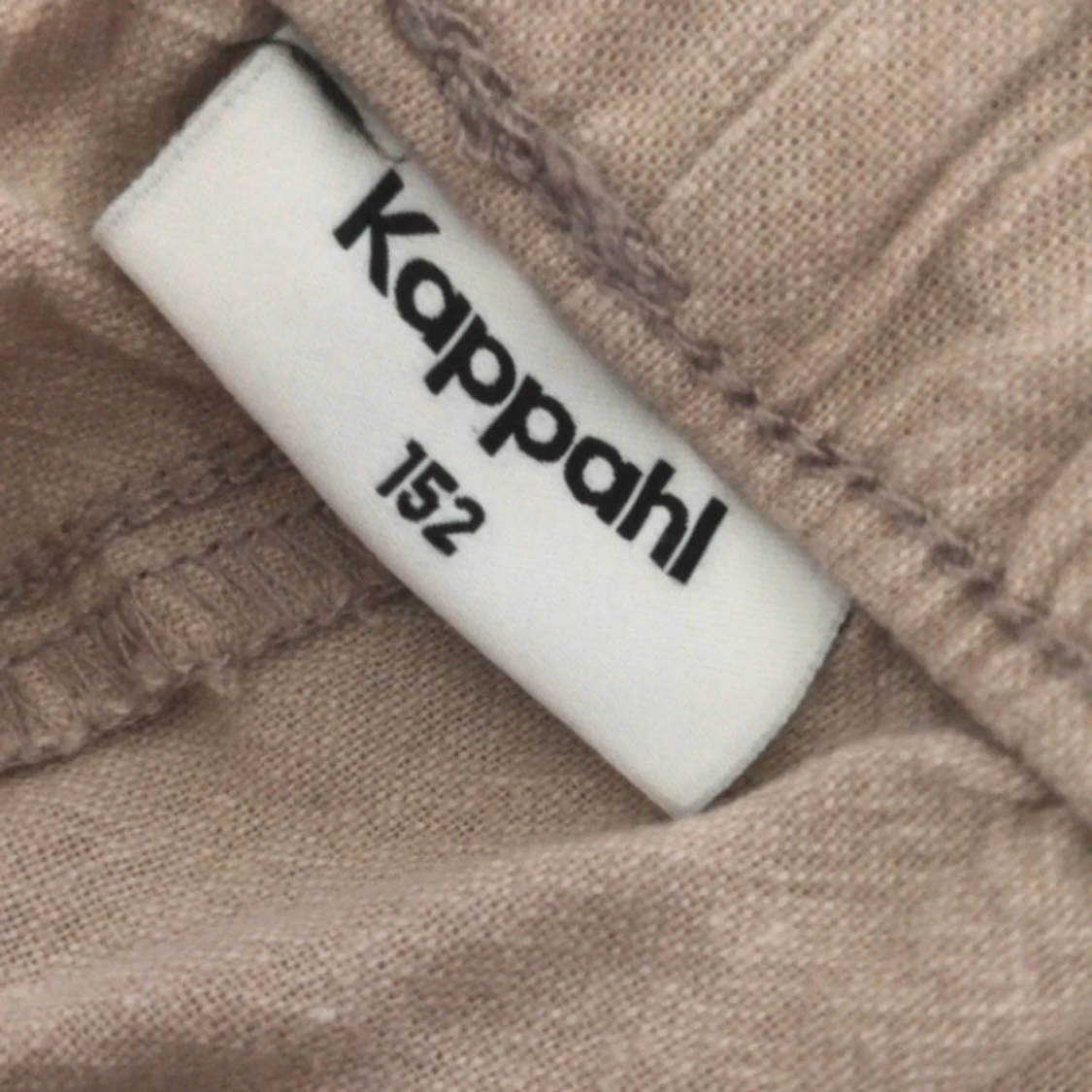 Beiga linneshorts från Kappahl - 2
