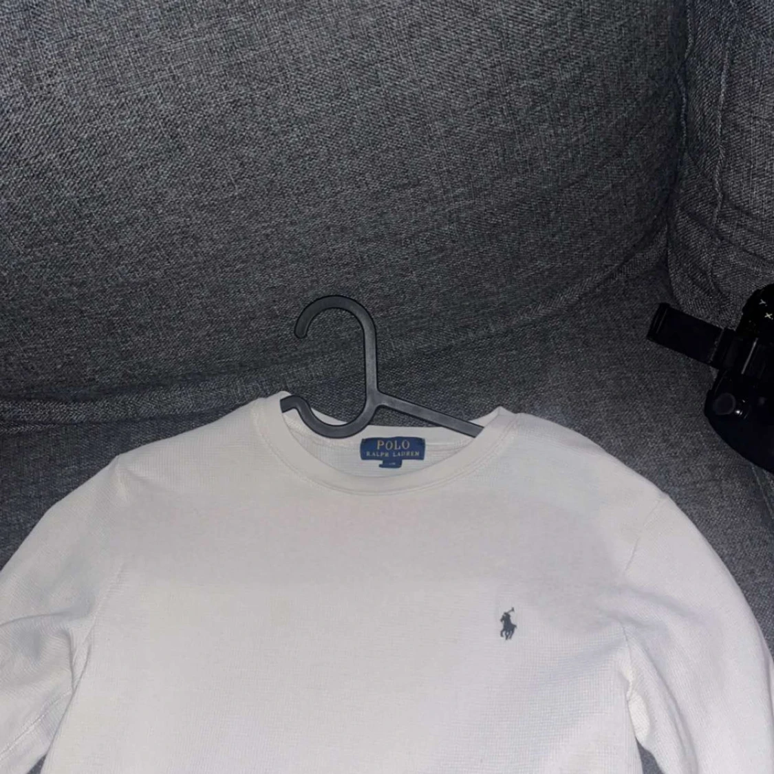 Vit långärmad tröja från Polo Ralph Lauren