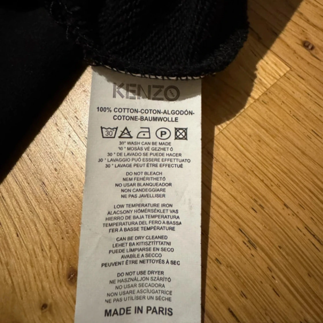 Svart Kenzo sweatshirt med broderier - 2