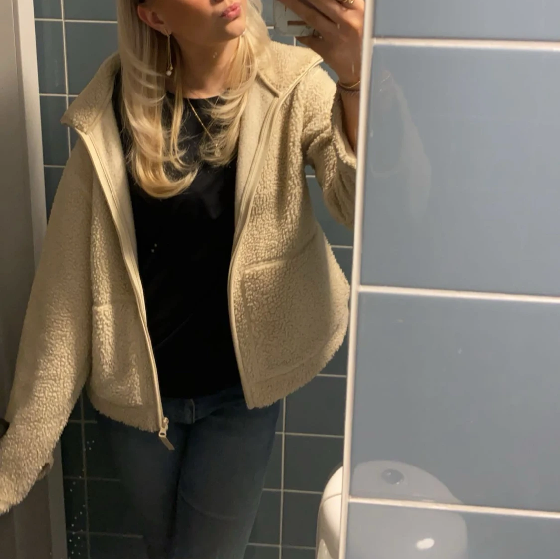 Teddyjacka beige  - 2