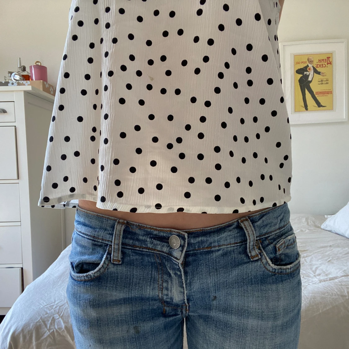 Lågmidjade jeans  - 1