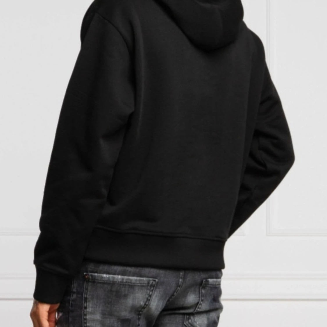Svart hoodie från Kenzo med tigerbroderi - 2