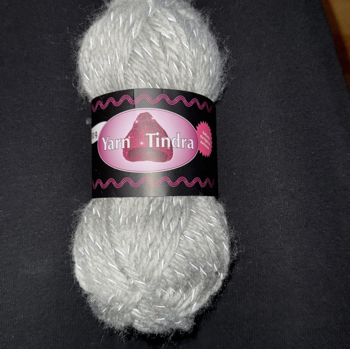 Grått garnnystan från Yarn Tindra