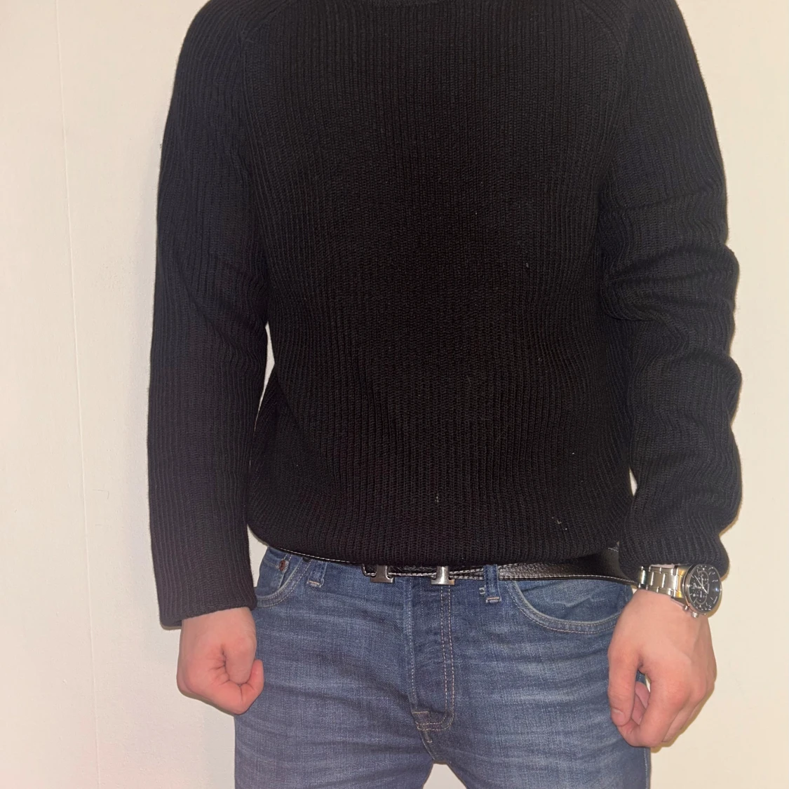 JACK AND JONES stickad tröja, stl S