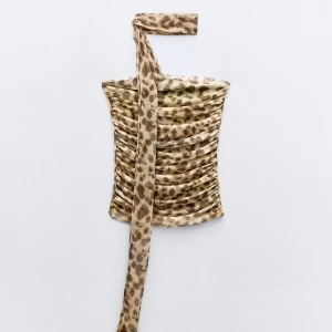 leopard topp - jättefin leopardtopp i storlek S💕