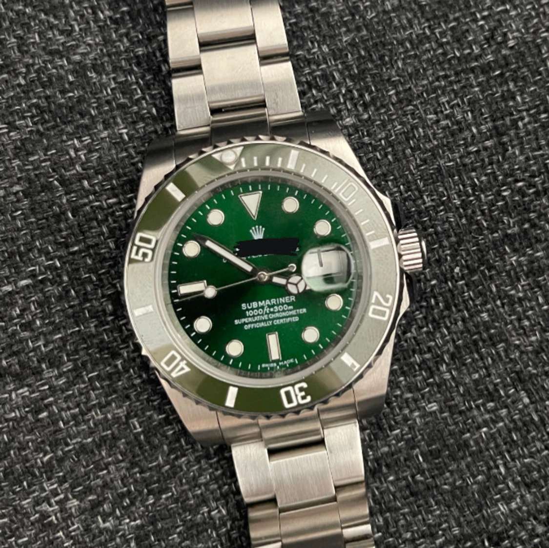 Grön Submariner