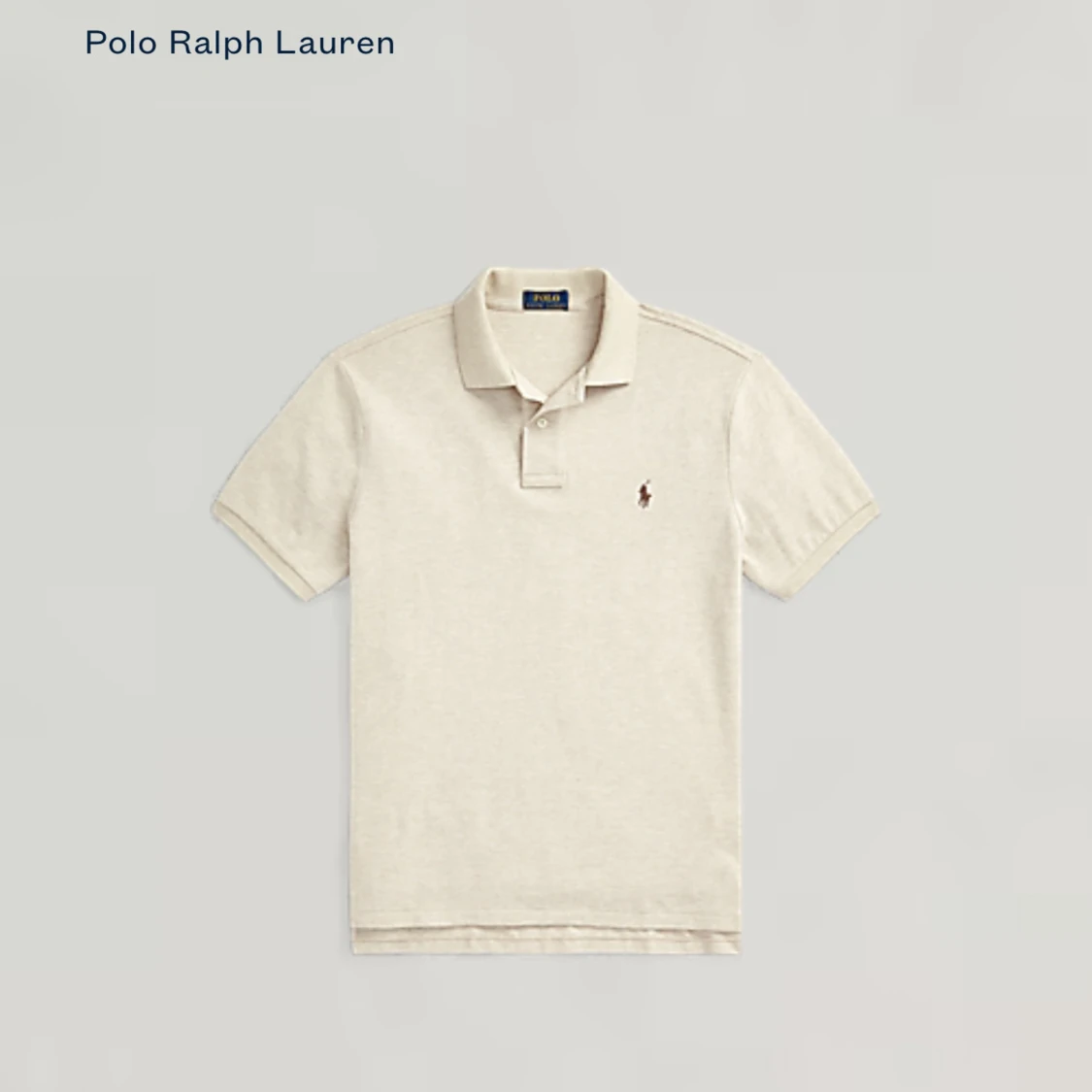 Beige pikétröja från Polo Ralph Lauren - 2