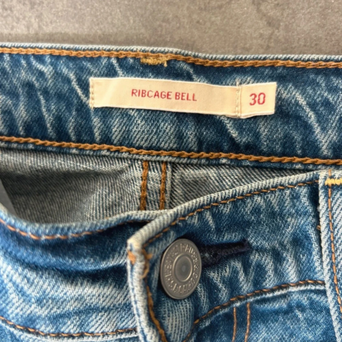 Levi's Ribcage Bell blå jeans - 3