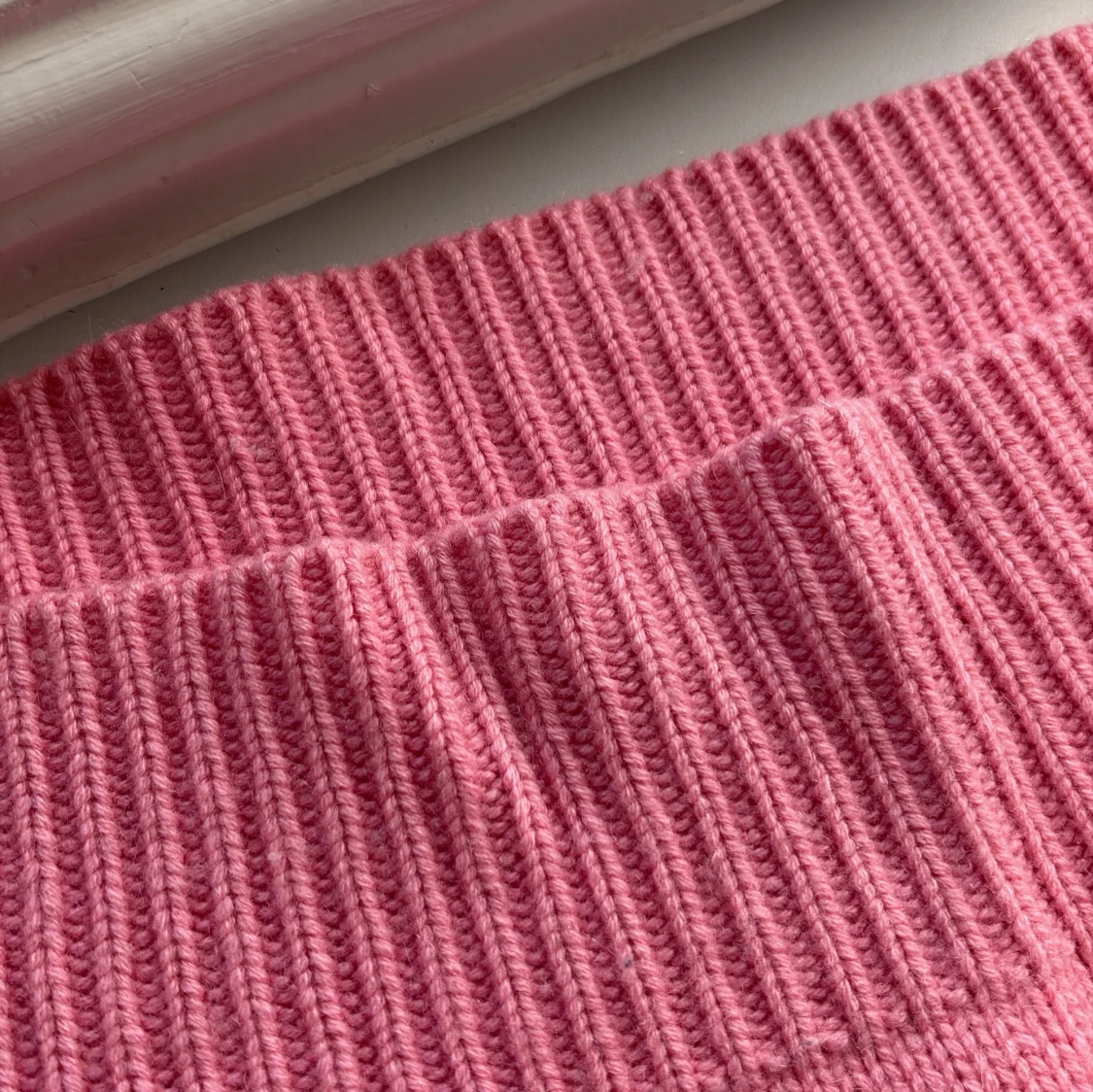 Rosa stickad tröja 💕 - 4