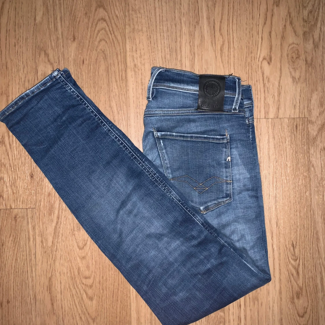 Blå Replay anbass jeans slim fit W30 L32