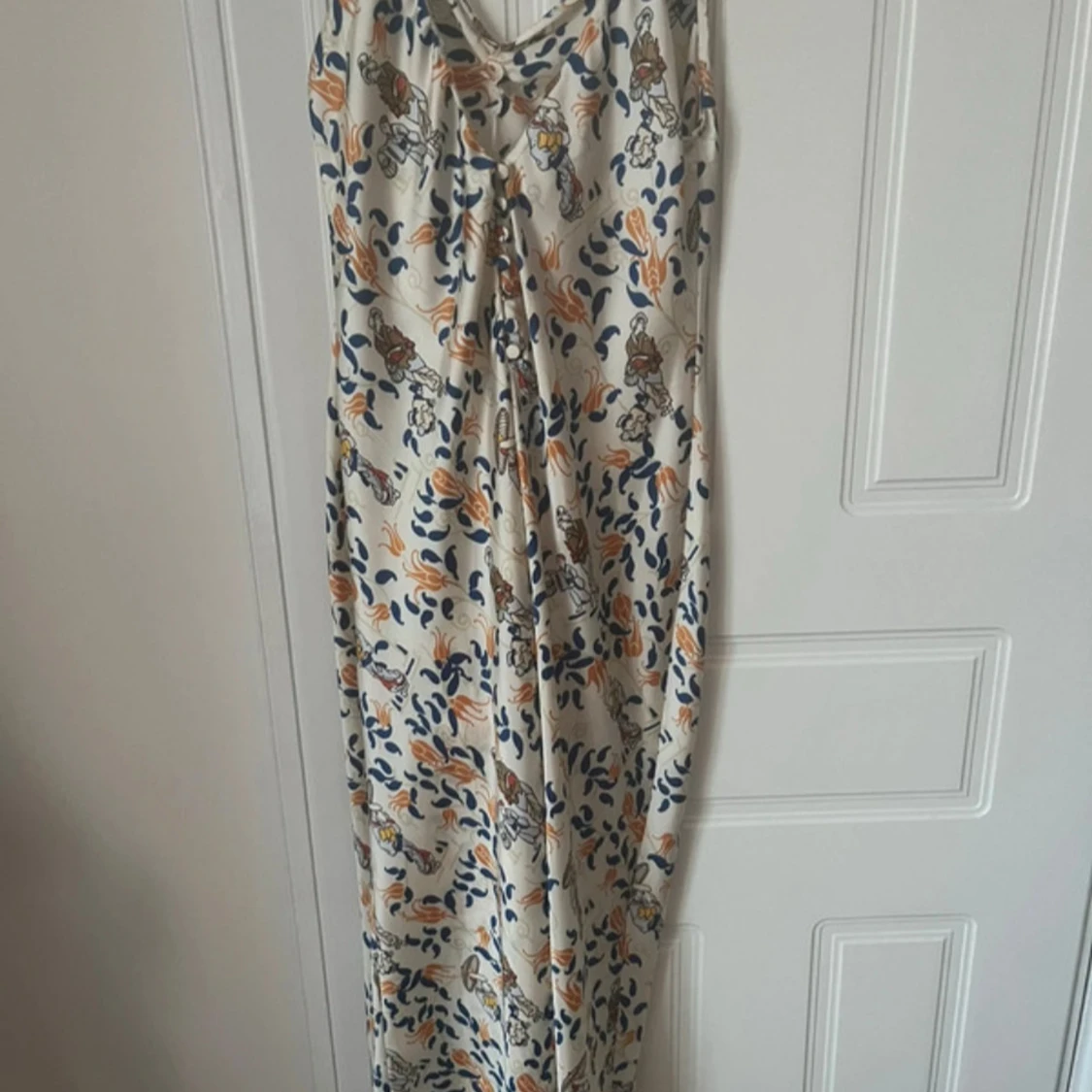 Långklänning med asiatiskt mönster - 3