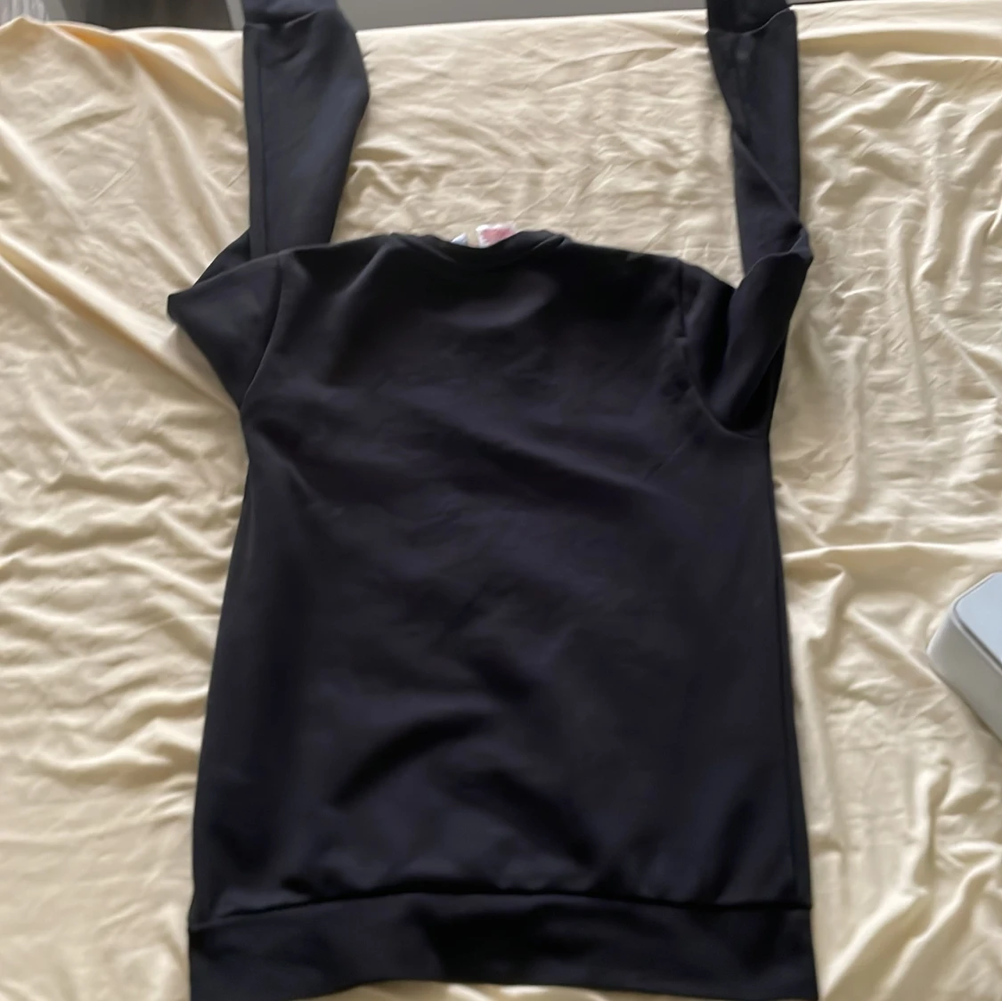 Svart Adidas sweatshirt med logga - 1