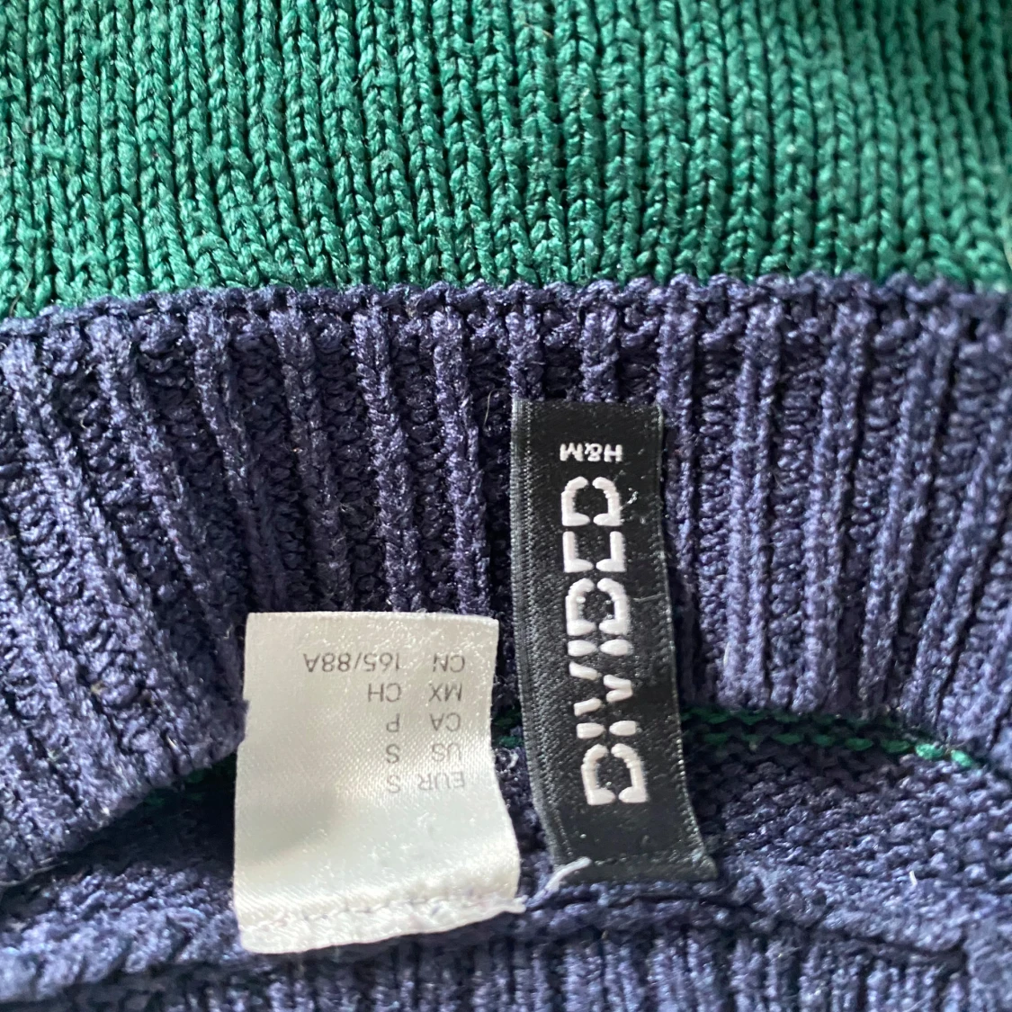 Randig stickad tröja från H&M Divided - 1