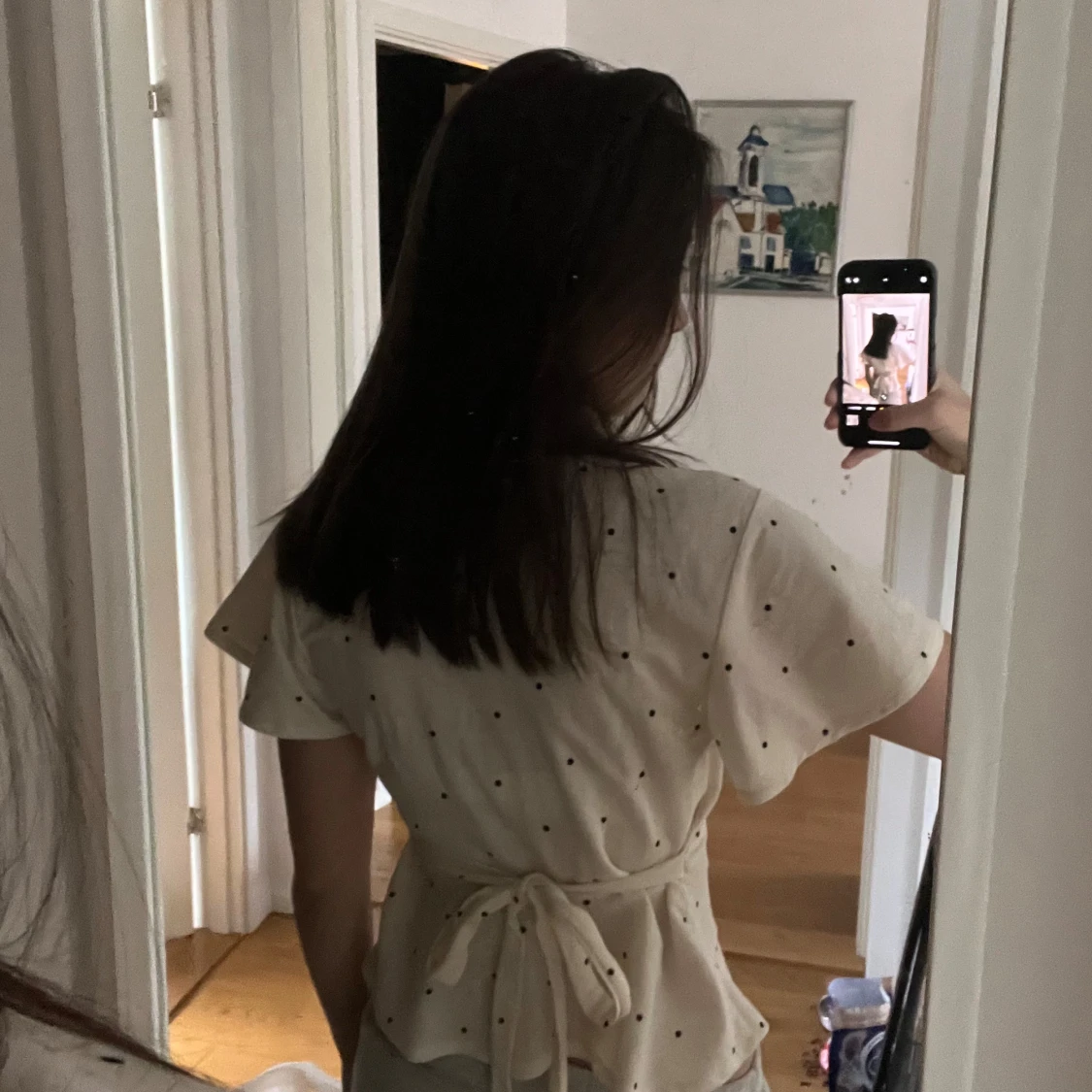 Prickig topp från Gina