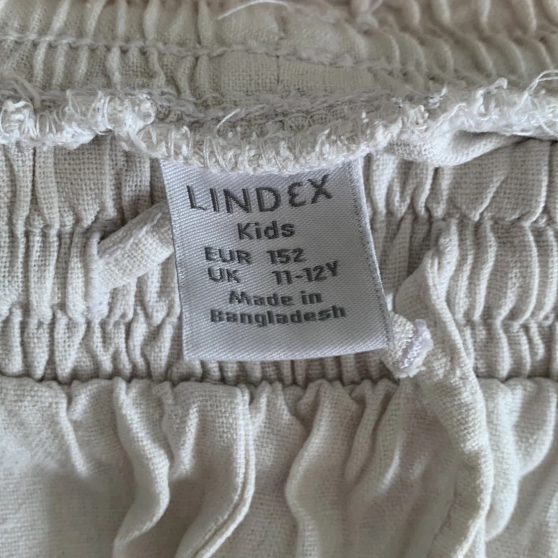 Vita linnebyxor från Lindex - 2