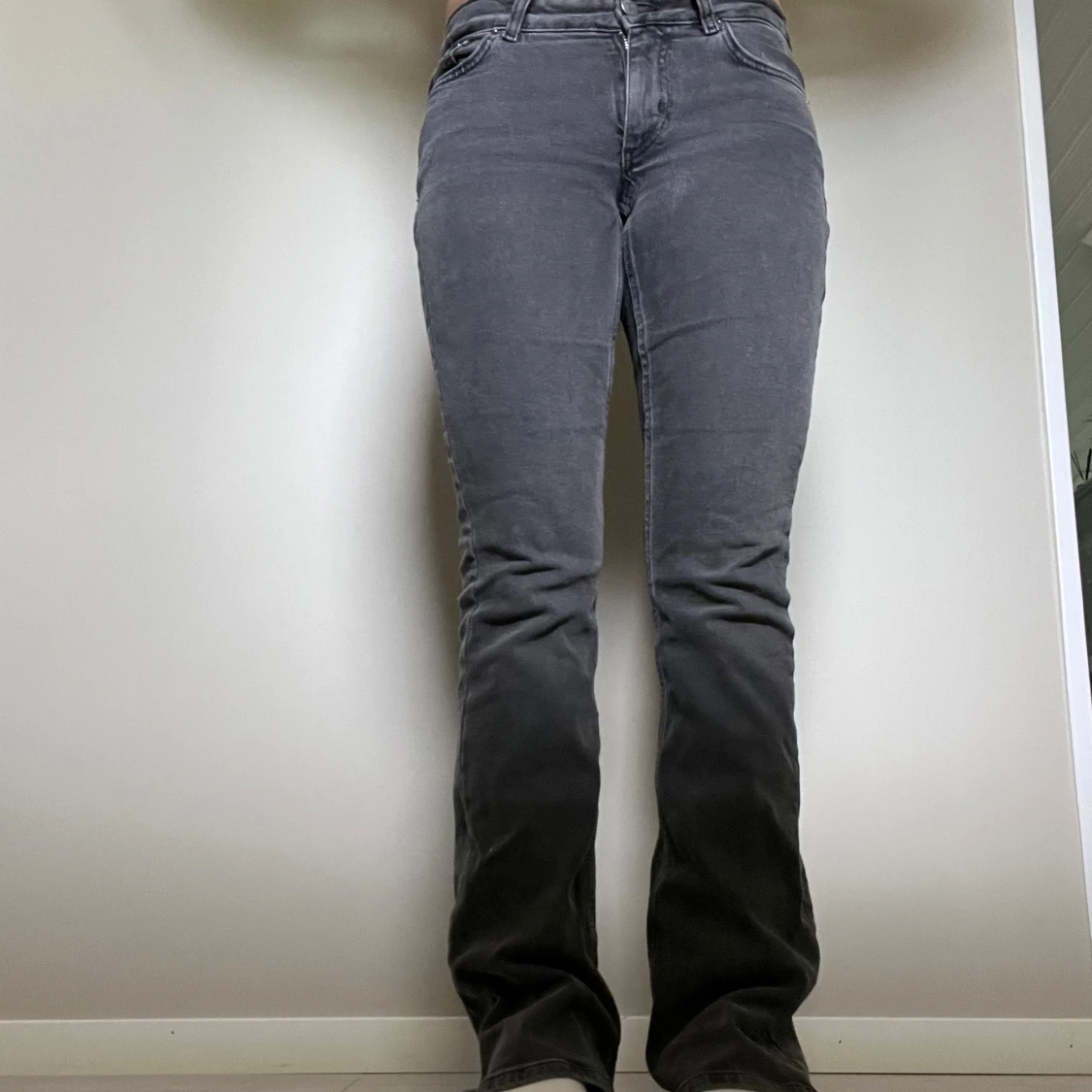 Lågmidjade bootcut jeans