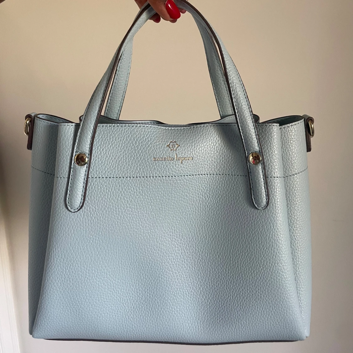 Ljusblå handväska från Nanette Lepore - 1