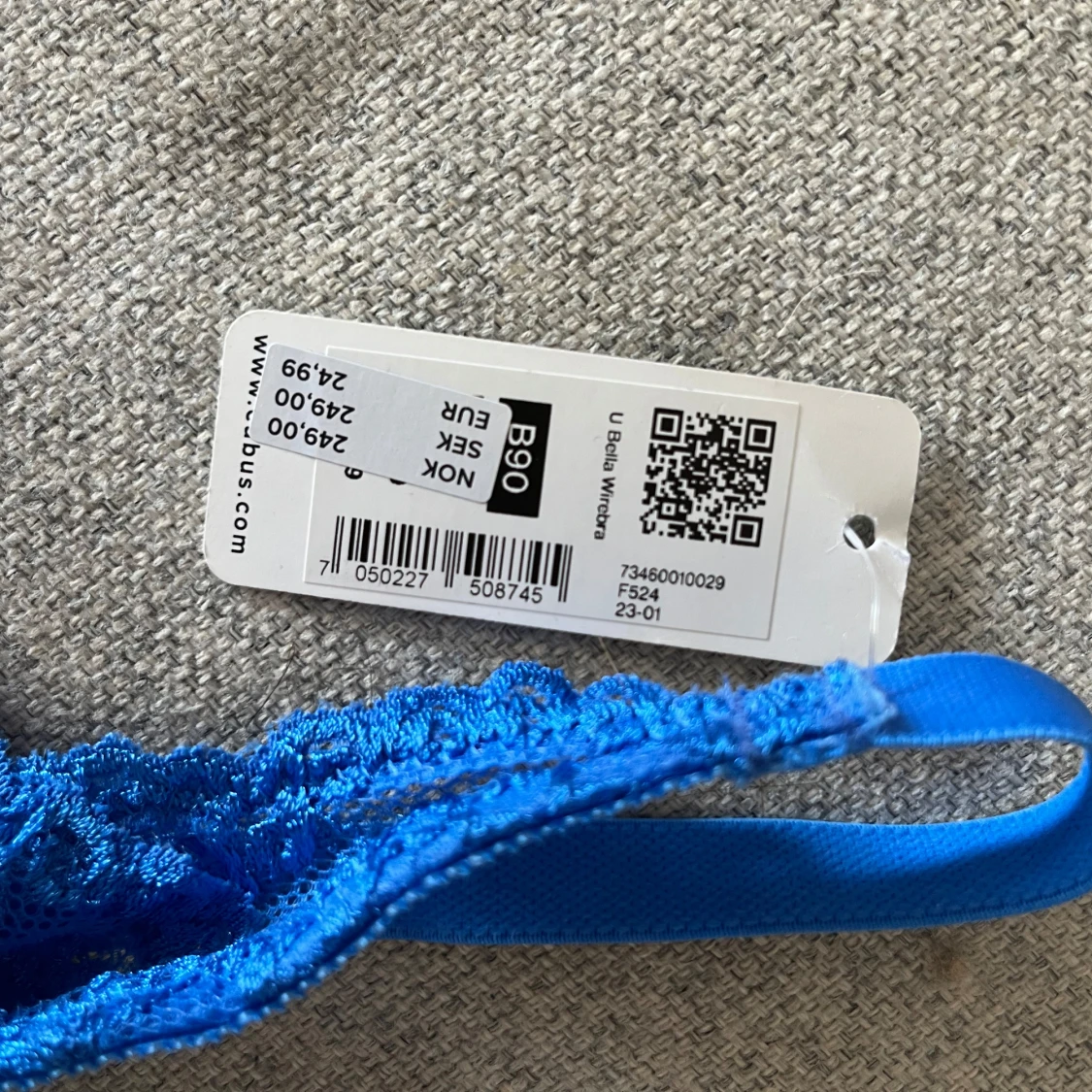 Blå spets-bh från Cubus - 2