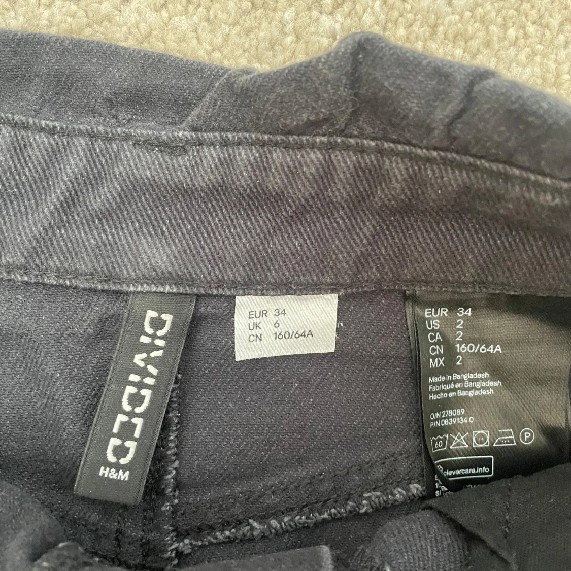 Svart jeanskjol💋 - 2