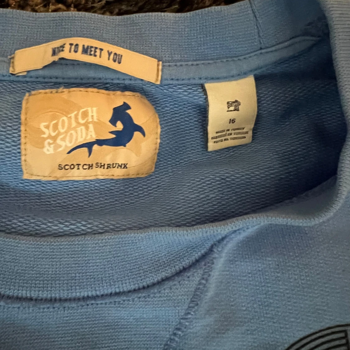 Blå långärmad tröja Scotch & Soda - 2