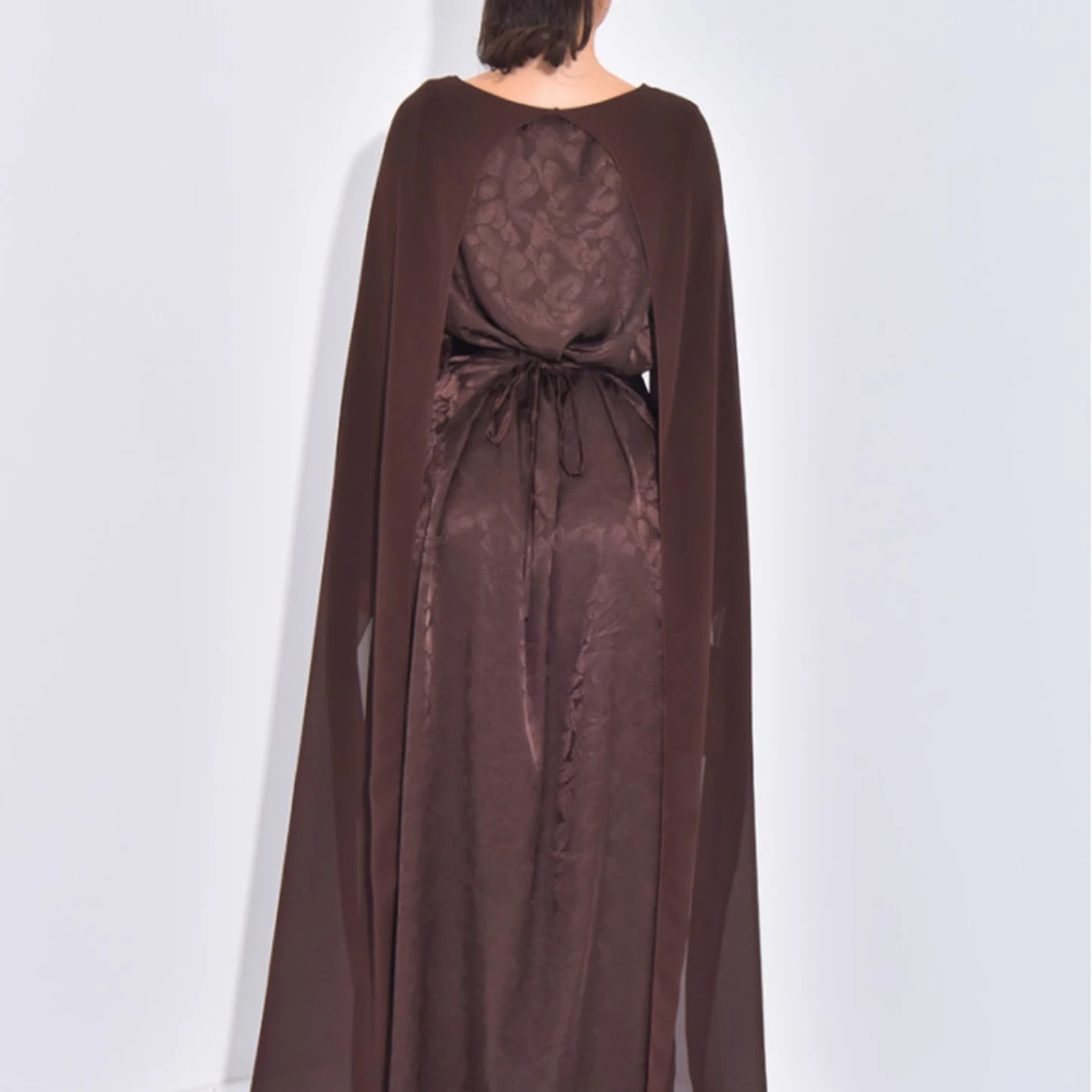 Brun långklänning från Jeansindustry  - 2