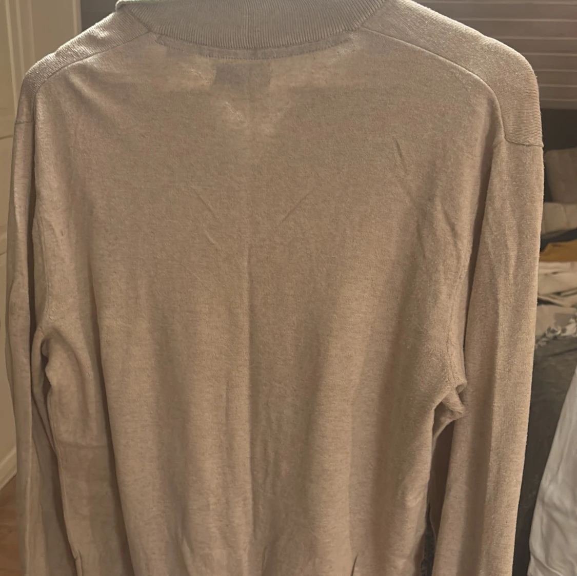 Beige tröja med dragkedja från Jack & Jones - 2