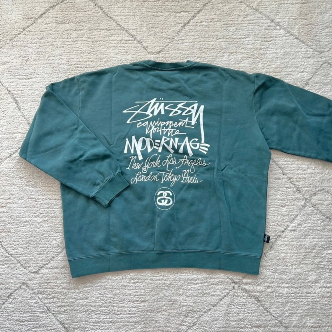 Grön sweatshirt från Stüssy