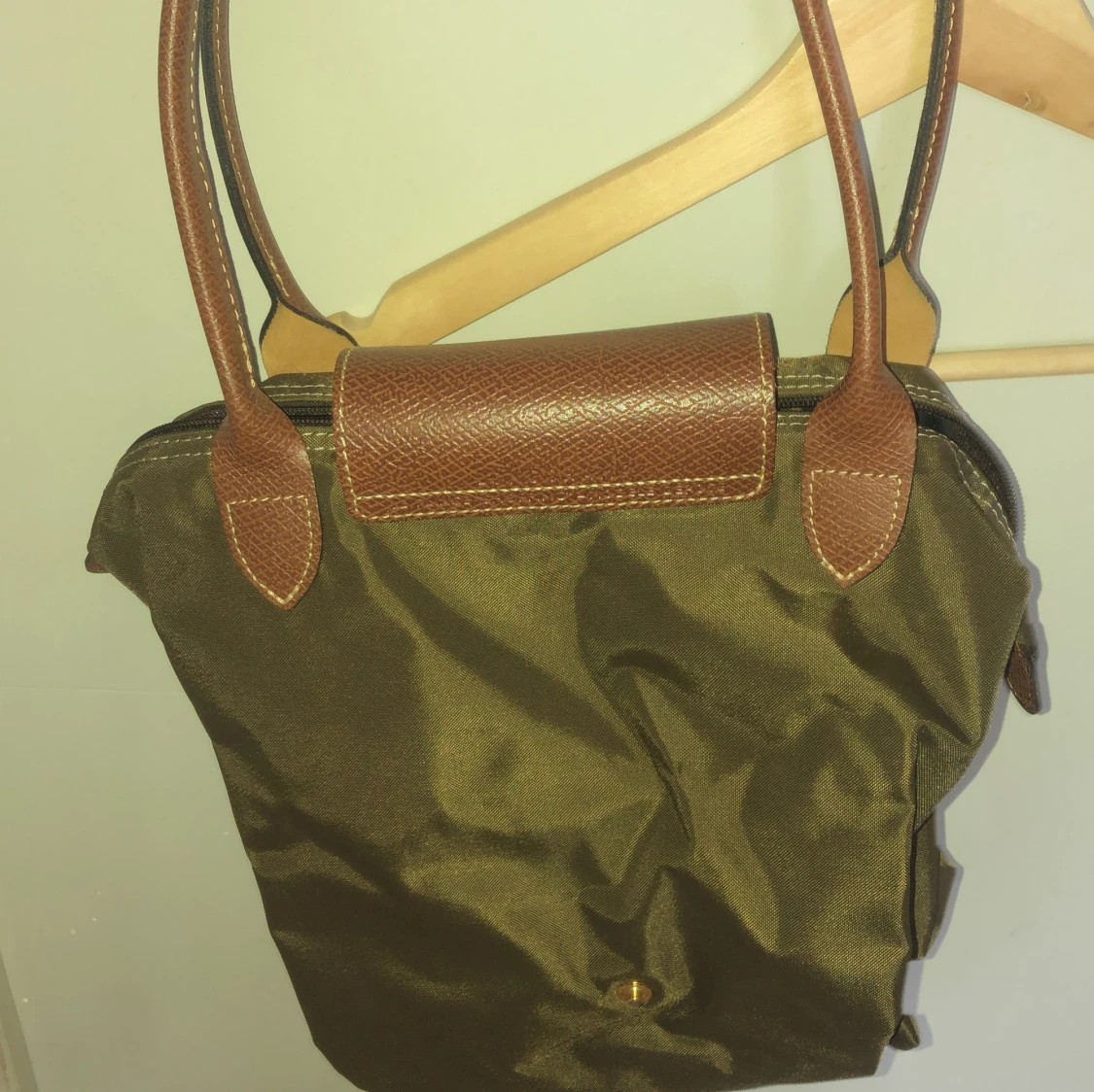 Grön axelväska från Longchamp