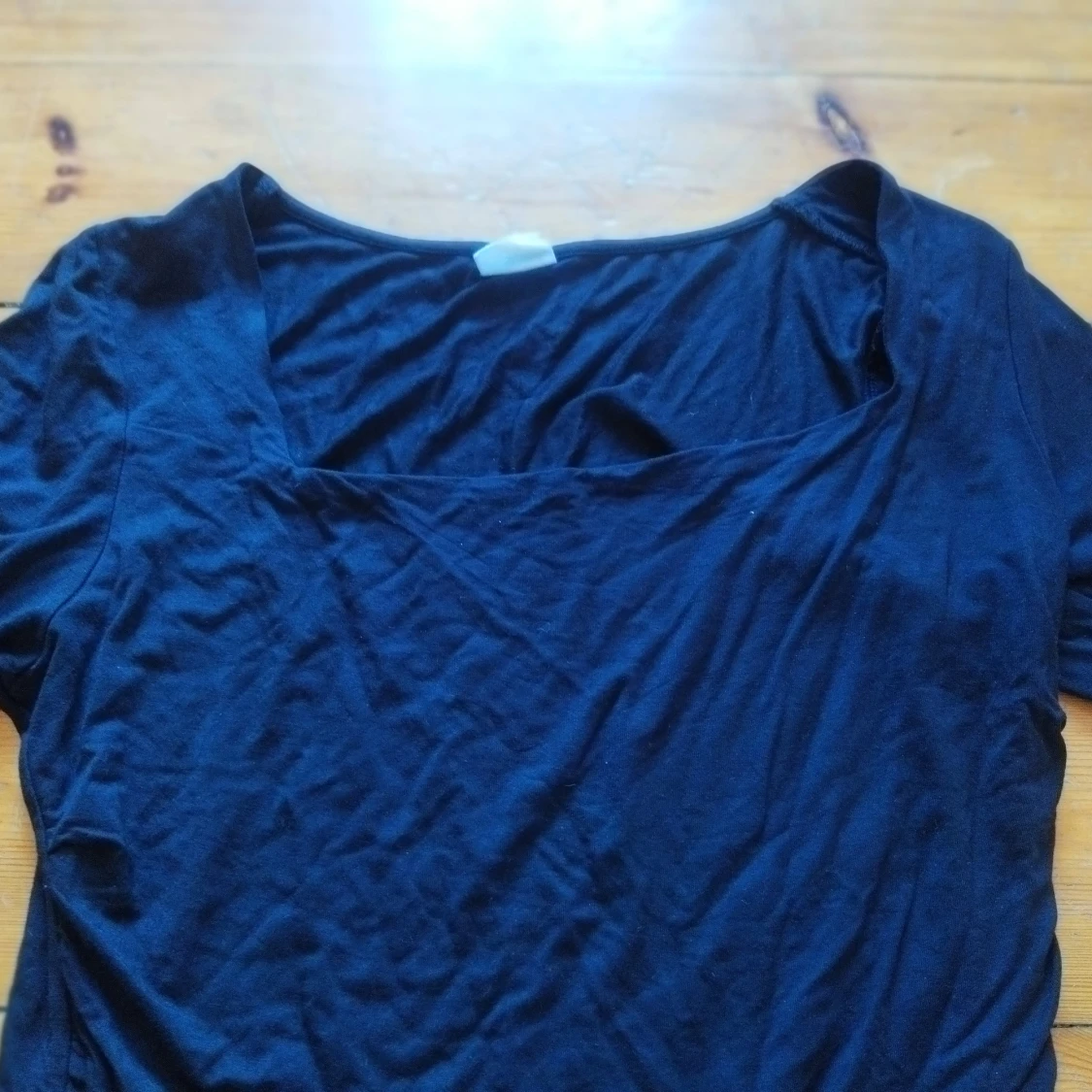 Svart långärmad topp från Stories - 1