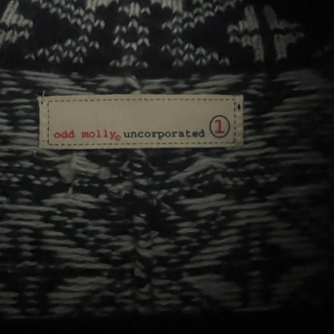 Mönstrad Odd Molly kofta med storleken  1 (S 36). Mer bilder finns på Vinted  - 4