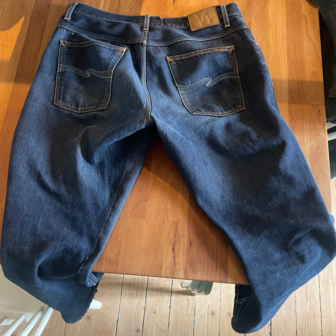 Mörkblå jeans från Nudie Jeans, 36/32