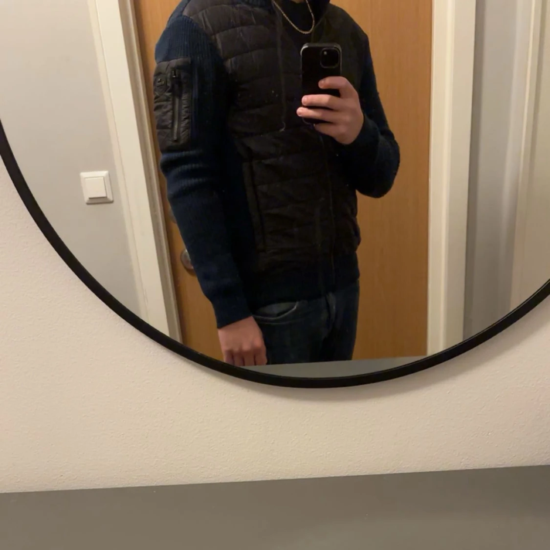 Mörkblå hybridjacka från Snoot - 1